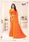 Savera Vol 12 By Ruchi Chiffon Saree Attached With Border Wholesale Clothing Suppliers In India